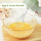 Egg whisk attachment