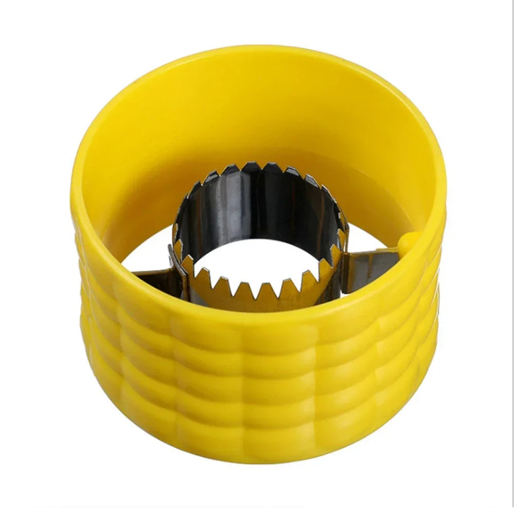 Yellow corn kernel stripper