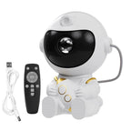 Astronaut projector with remote and cable