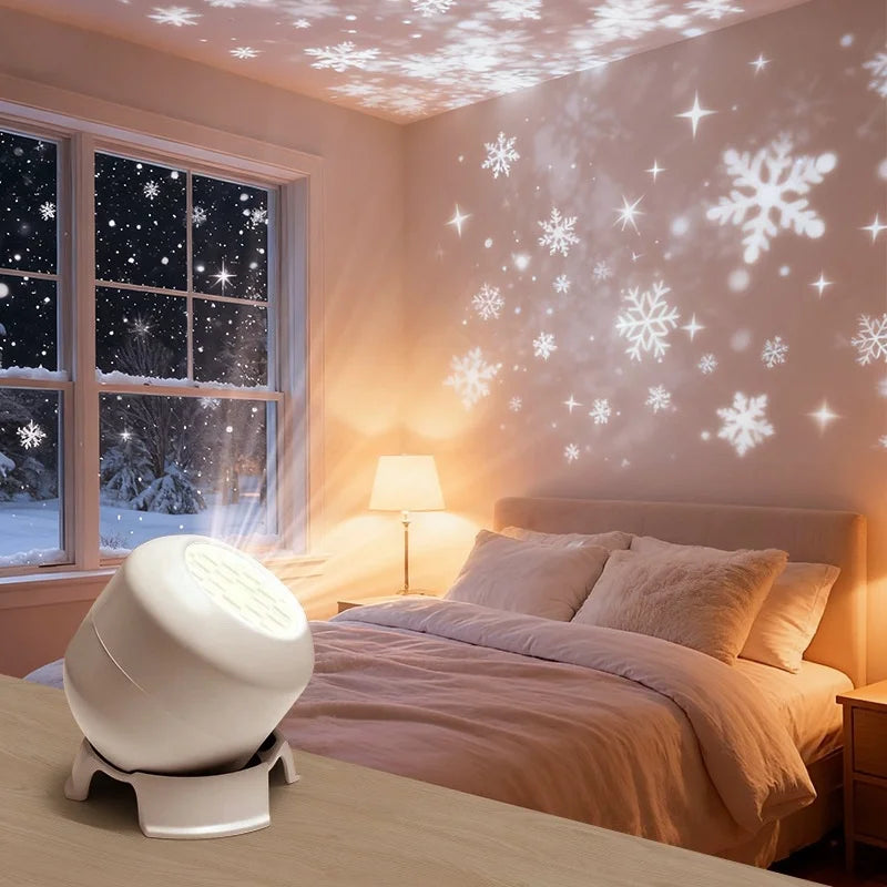Snowflake theme projector