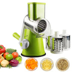 Shreds cheese, slices veggies, grinds nuts