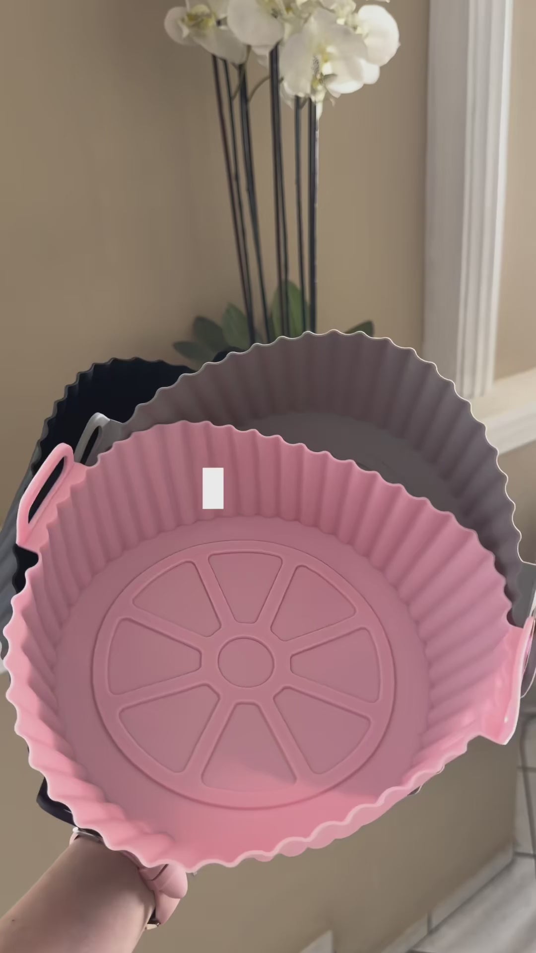 silicone-air-fryer-liner demo