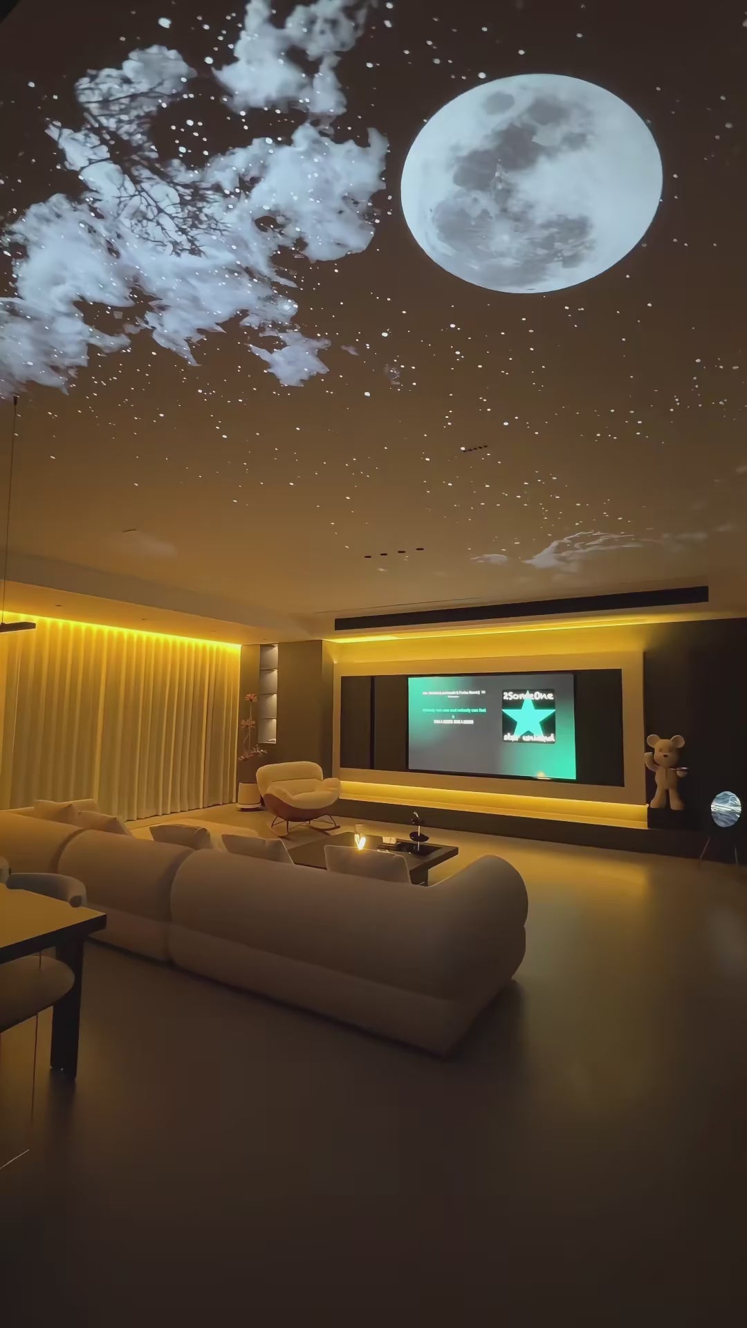 astronaut-galaxy-projector demo
