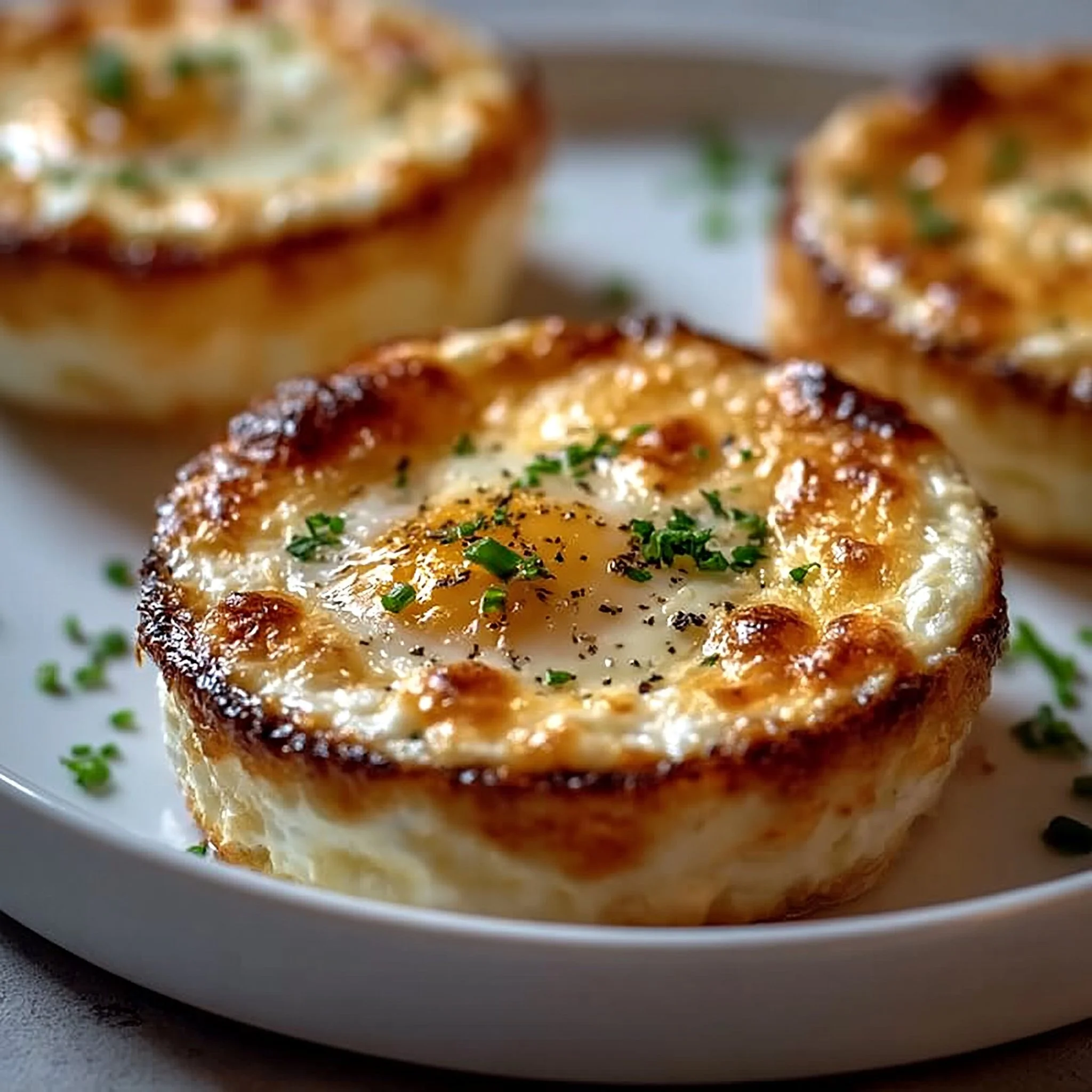 Baked Cottage Cheese Eggs