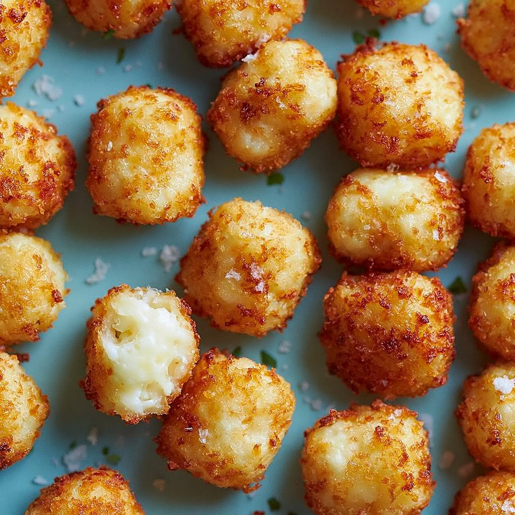 Two Ingredient Cottage Cheese Tots