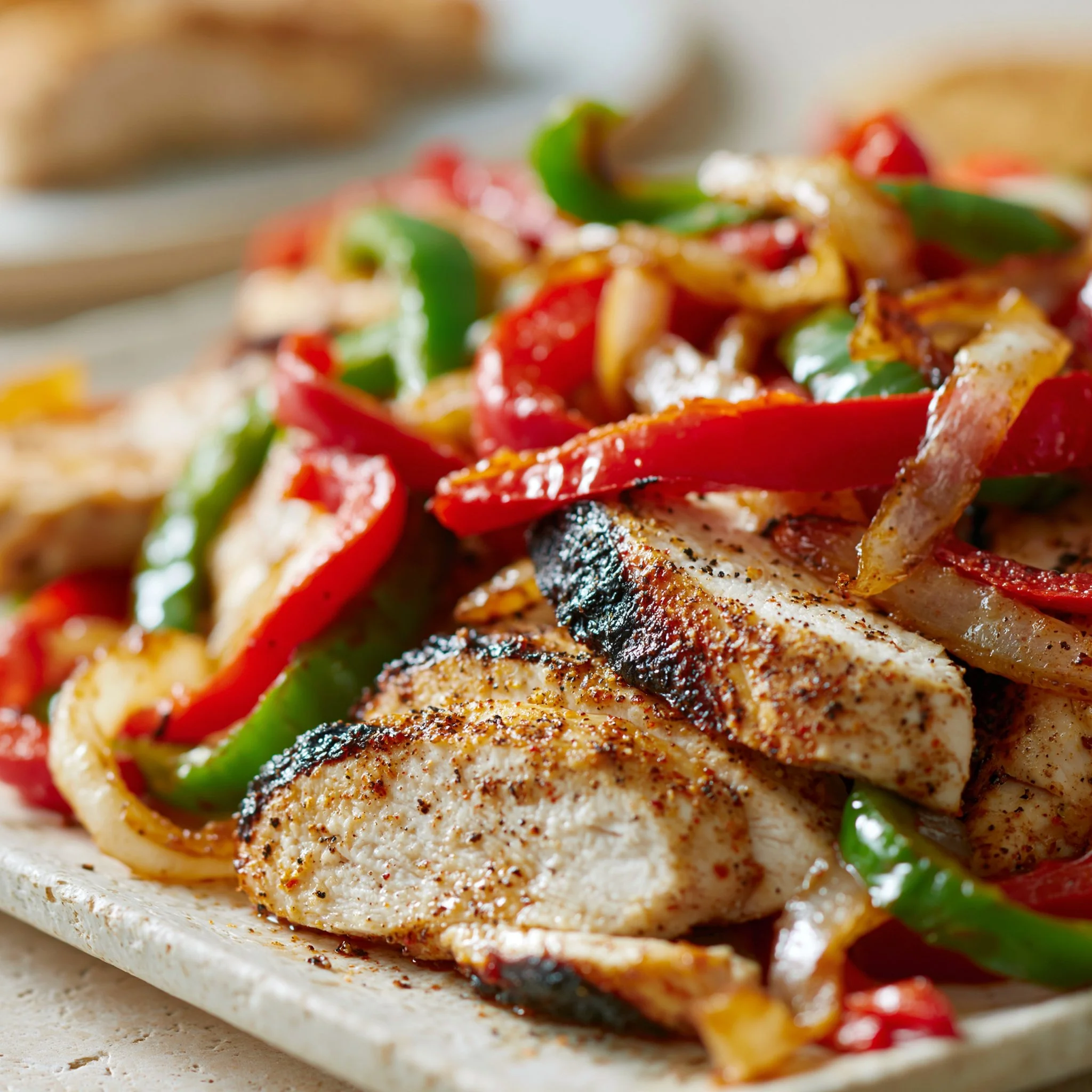 Air Fryer Chicken Fajitas