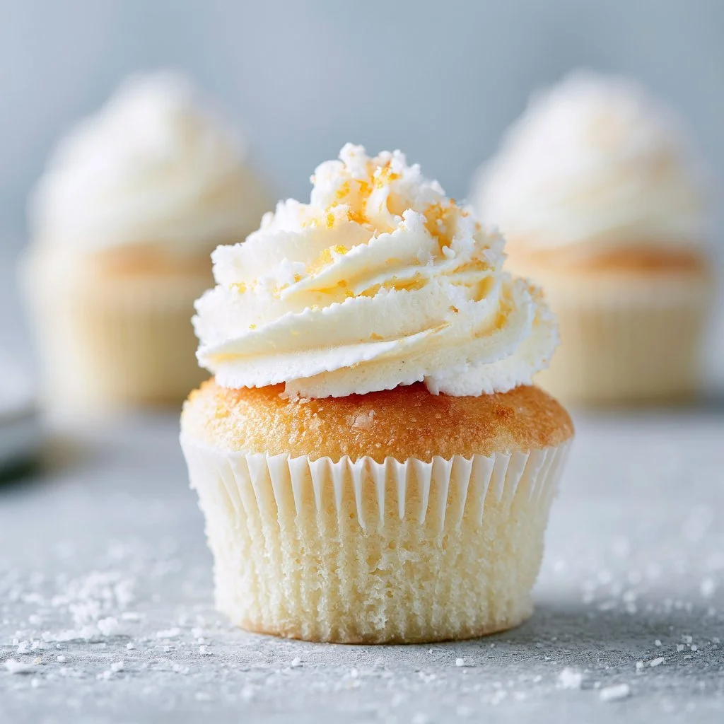 Bakery-Soft Vanilla Cupcakes
