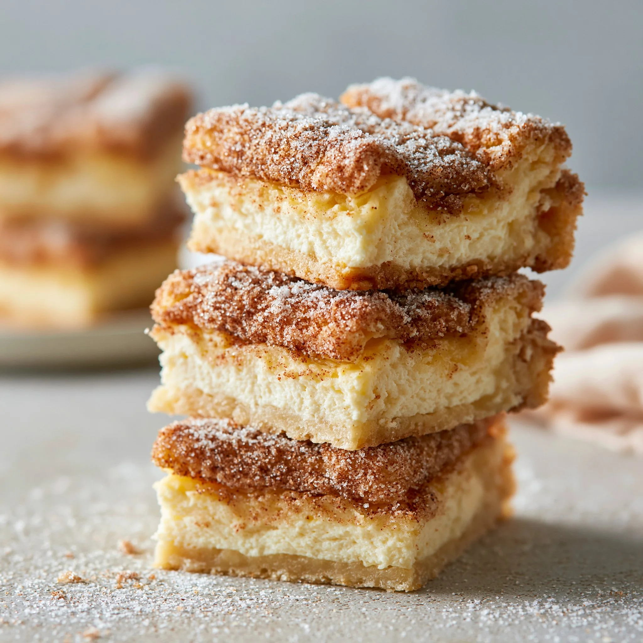 Churro Cheesecake Bars