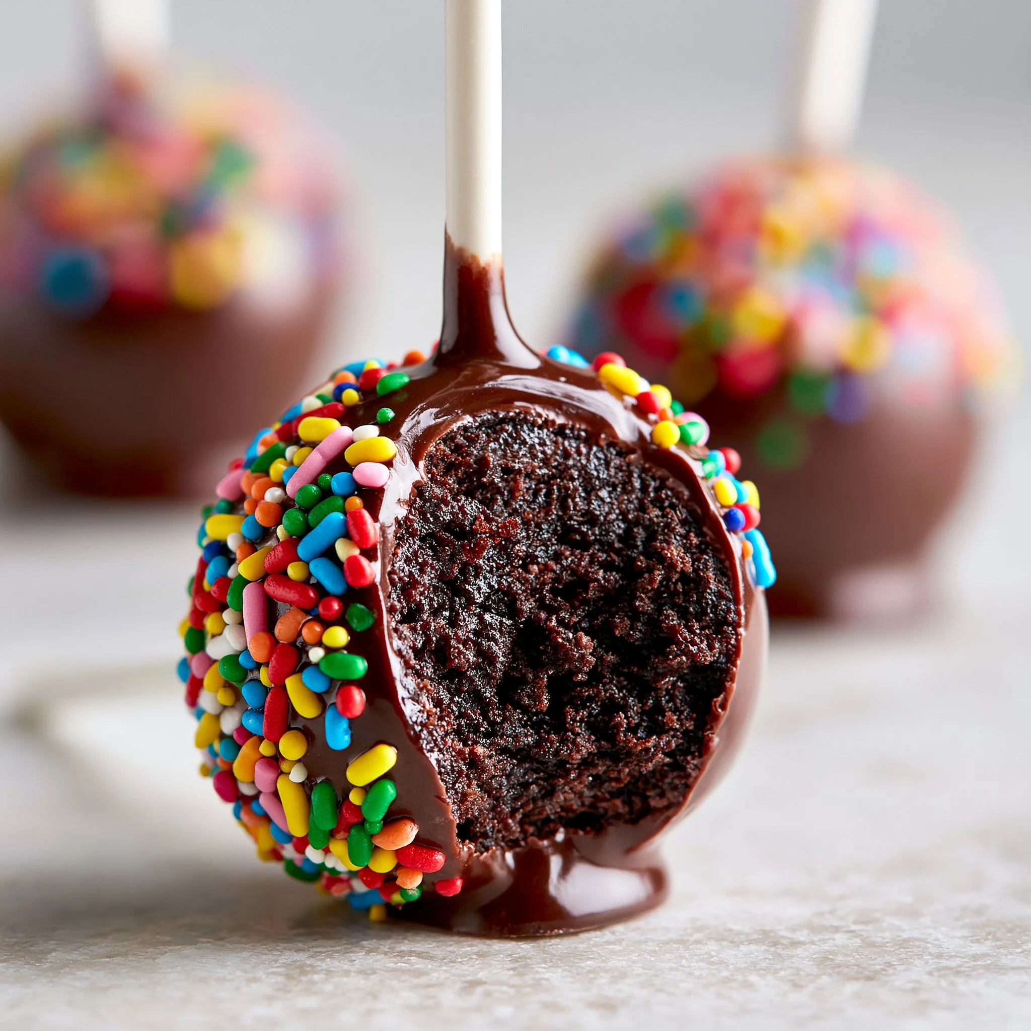 Decadent Brownie Cake Pops