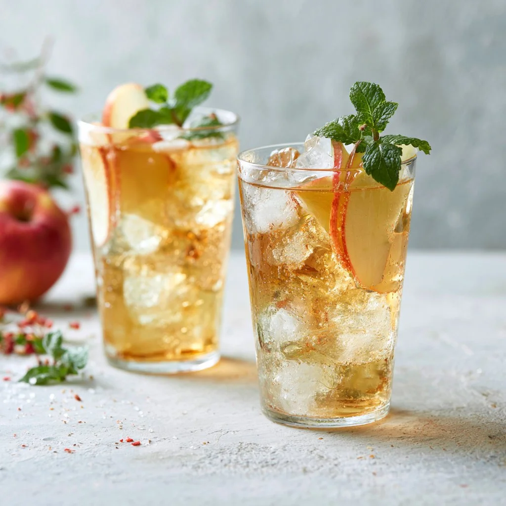 Easy Iced Apple Green Tea