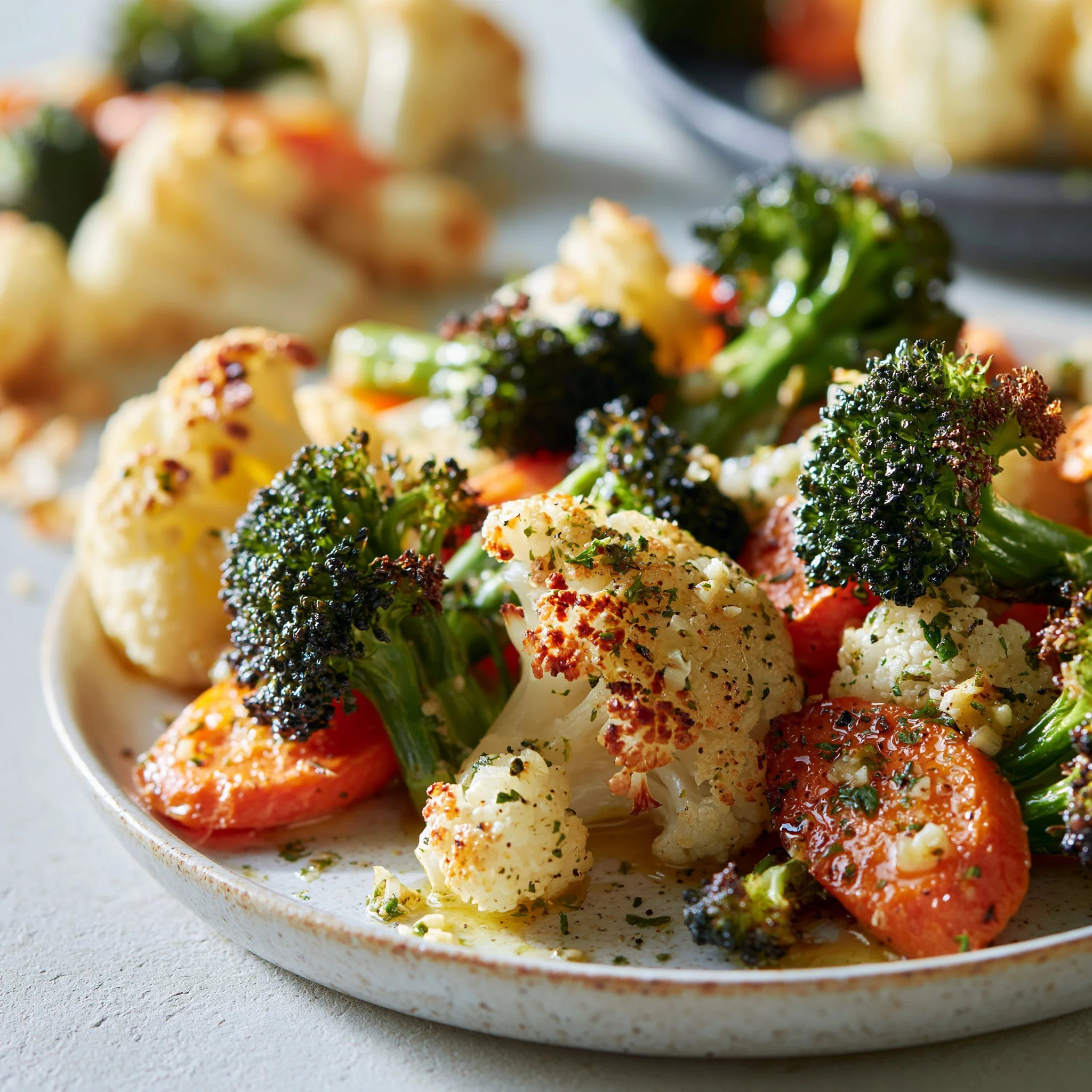 Garlic Roasted Vegetables
