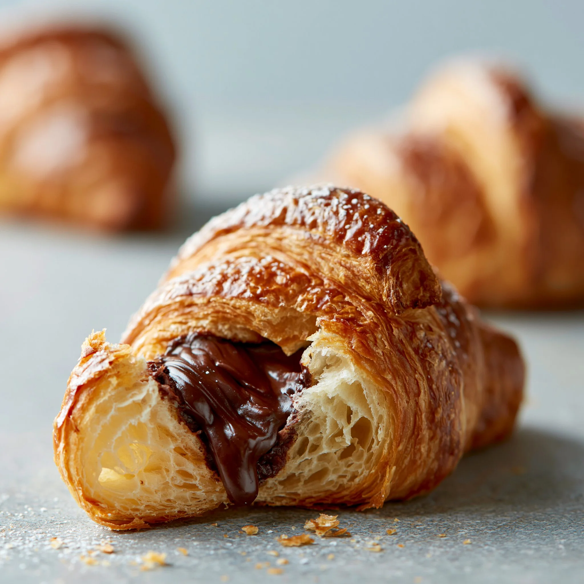 Homemade Chocolate Croissants