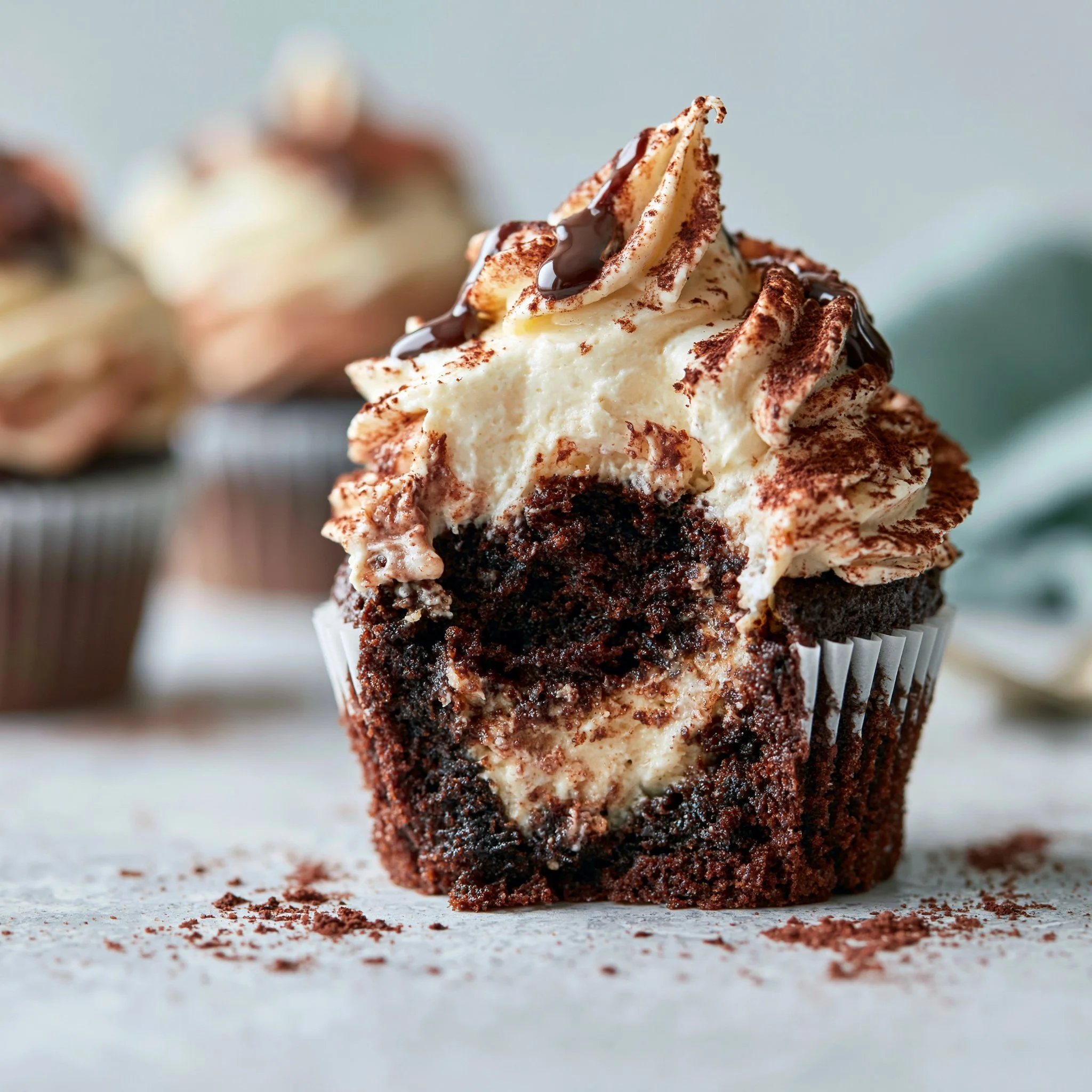 Irresistibly Decadent Chocolate Tiramisu Cupcakes You’ll Love