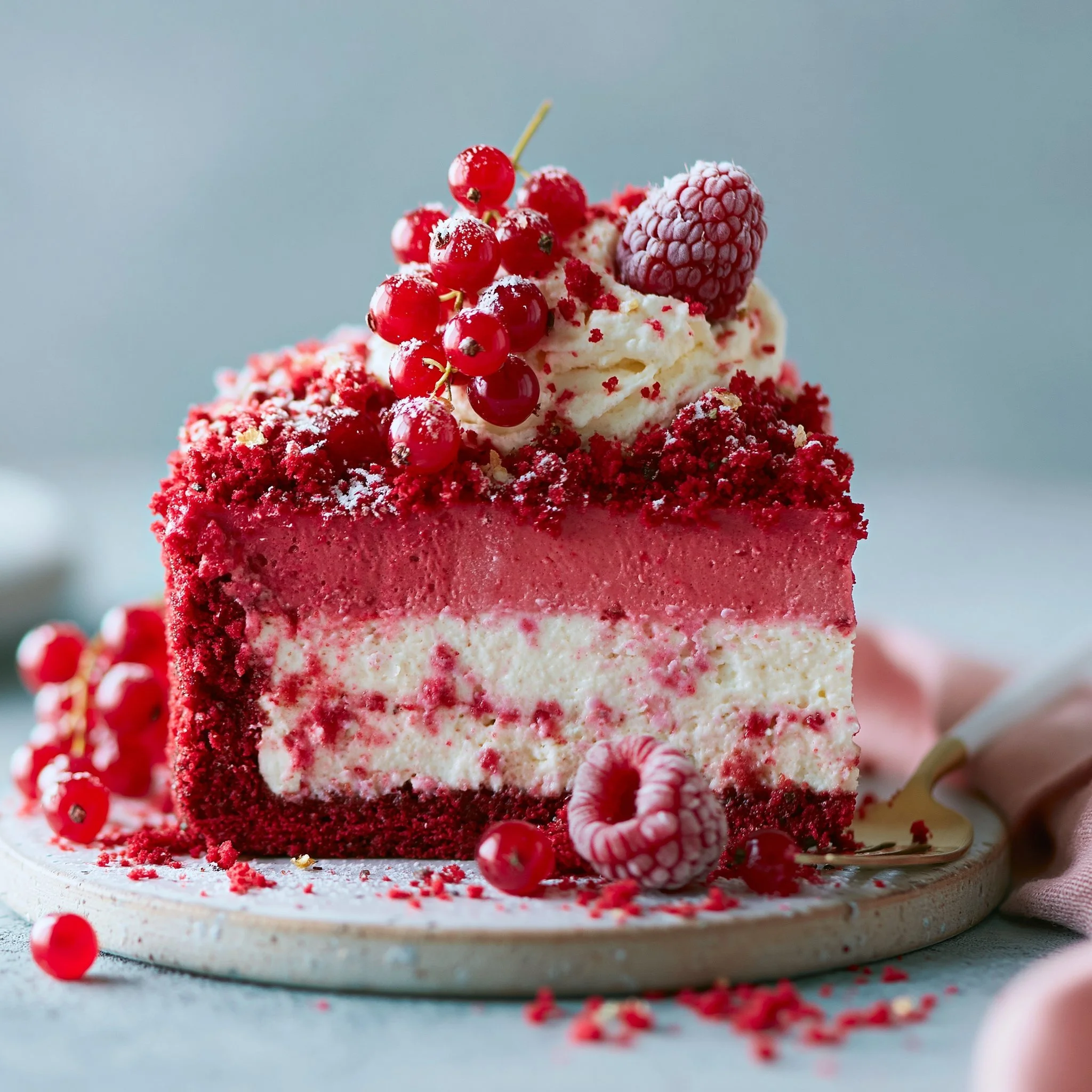 Knock You Naked Red Velvet Cheesecake