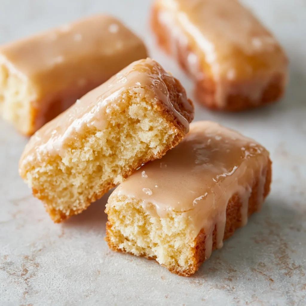 Delicious Maple Donut Bars topped with maple glaze