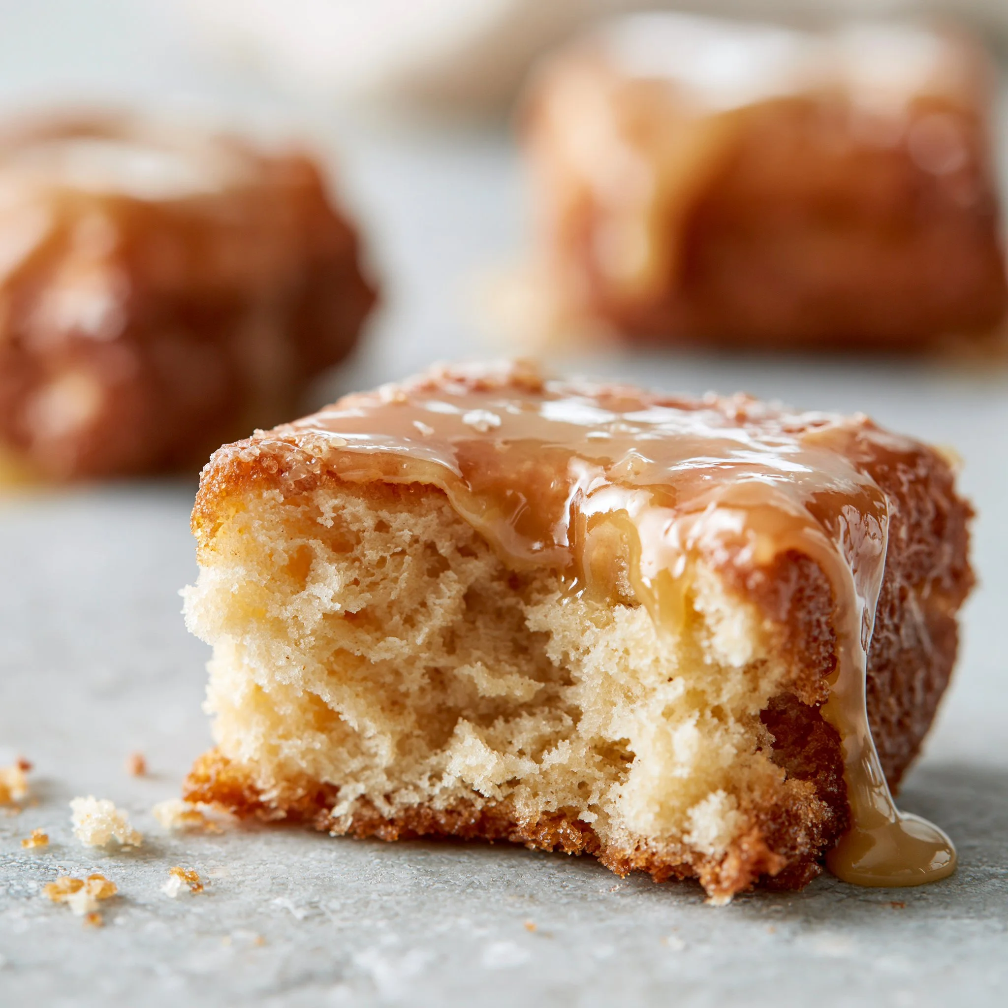 Maple Donut Bars