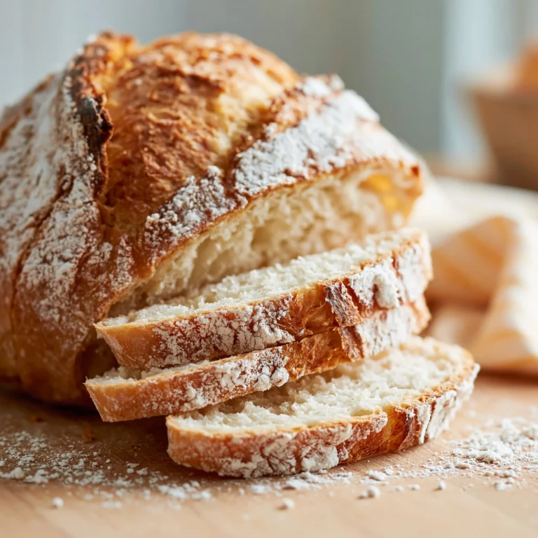 Freshly baked homemade bread made in 20 minutes