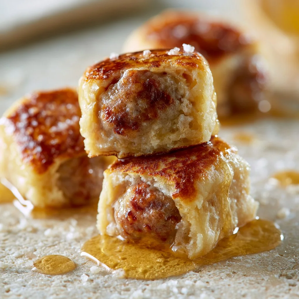 Sausage Pancake Bites