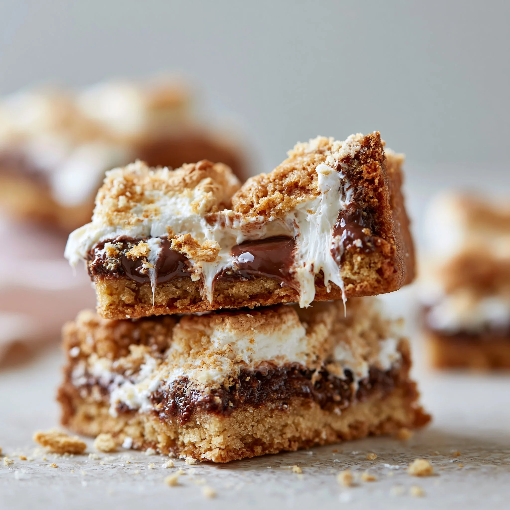 S'mores Cookie Bars