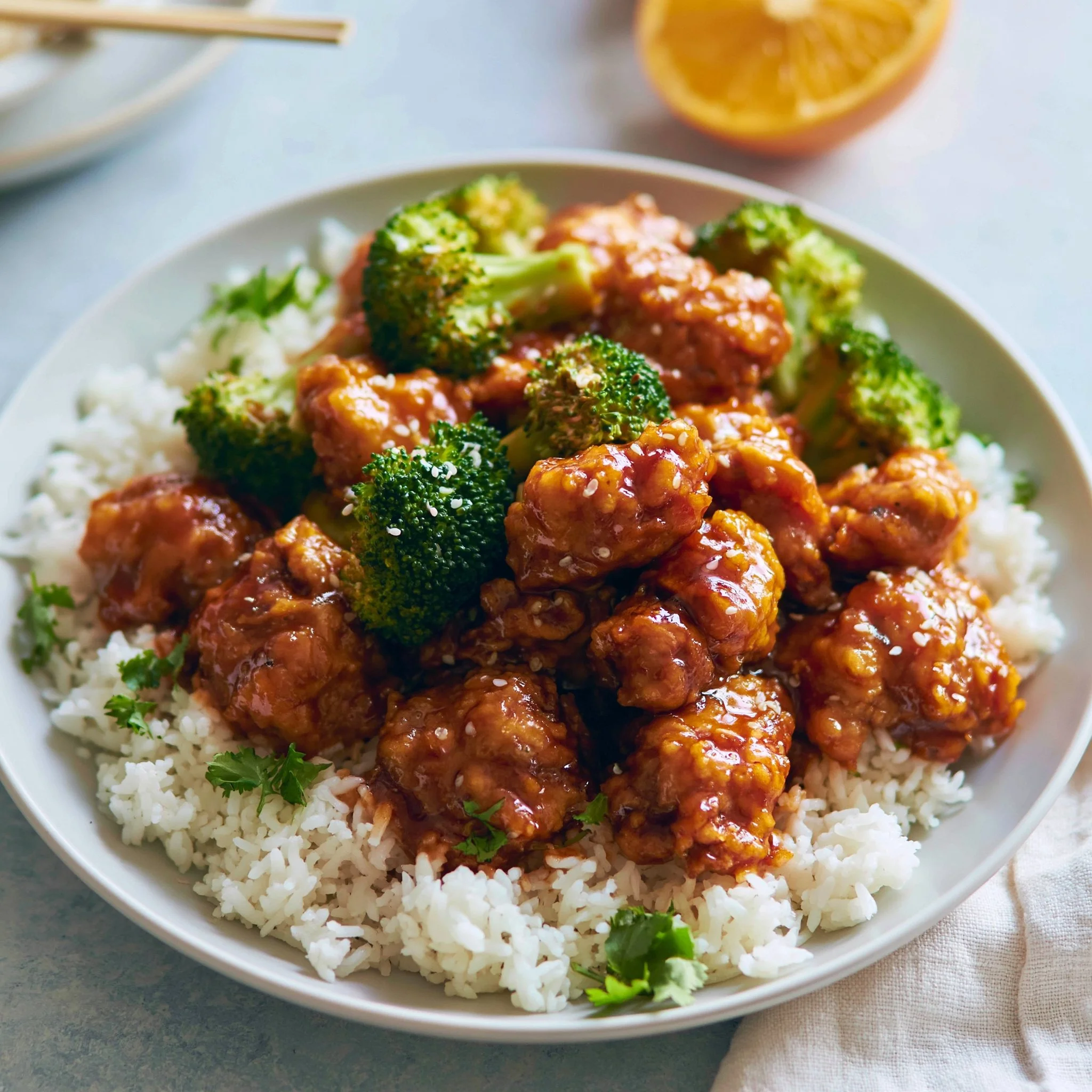 Super Easy Orange Chicken