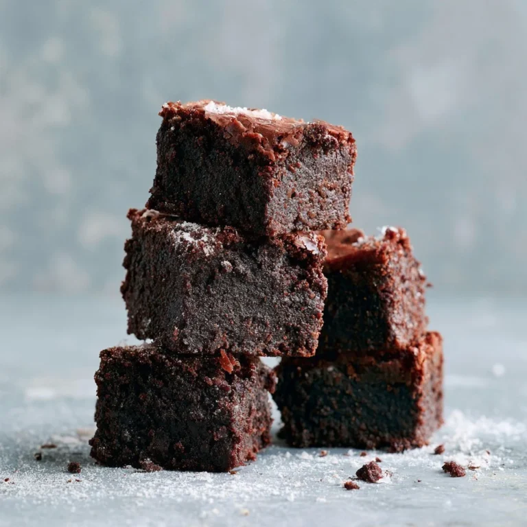 Delicious two-bite brownies arranged on a plate, perfect for chocolate cravings